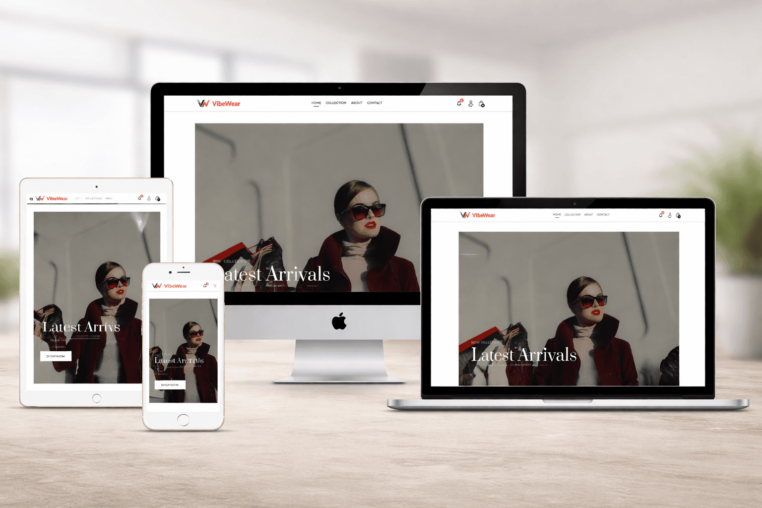 Vibewear – Full-Stack E-Commerce Solution