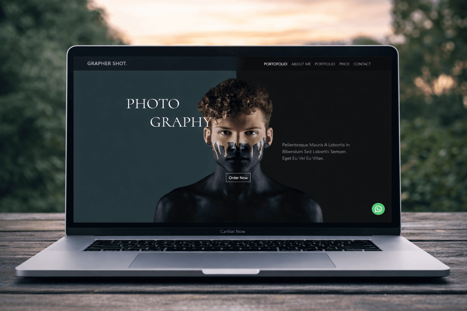 Photography Landing Page