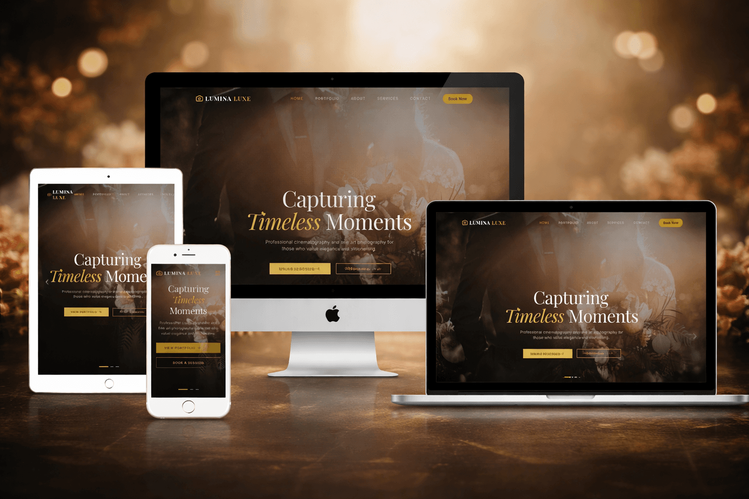 Photography Landing Page