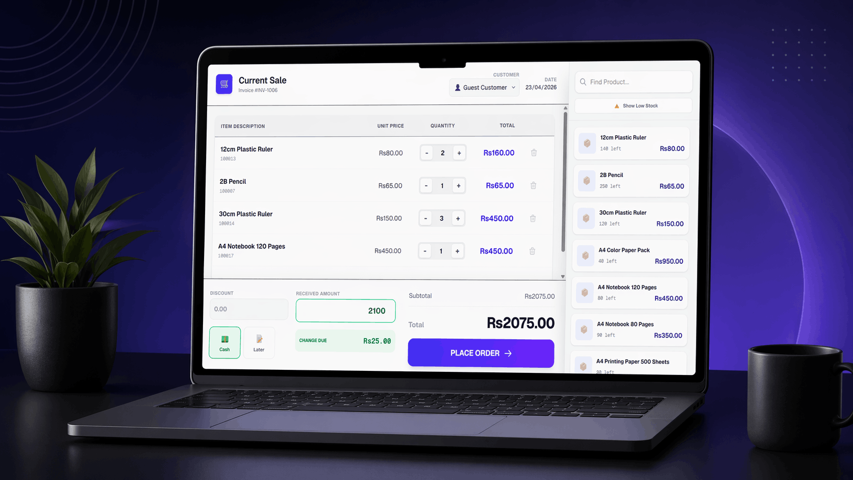 SaaS POS & Inventory Management Platform
